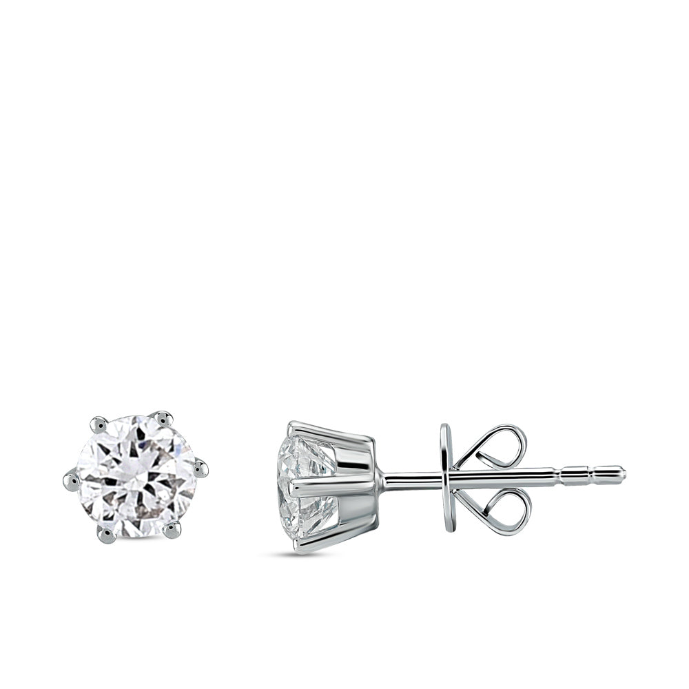 0.30 ct. Solitär Diamant Ohrstecker
