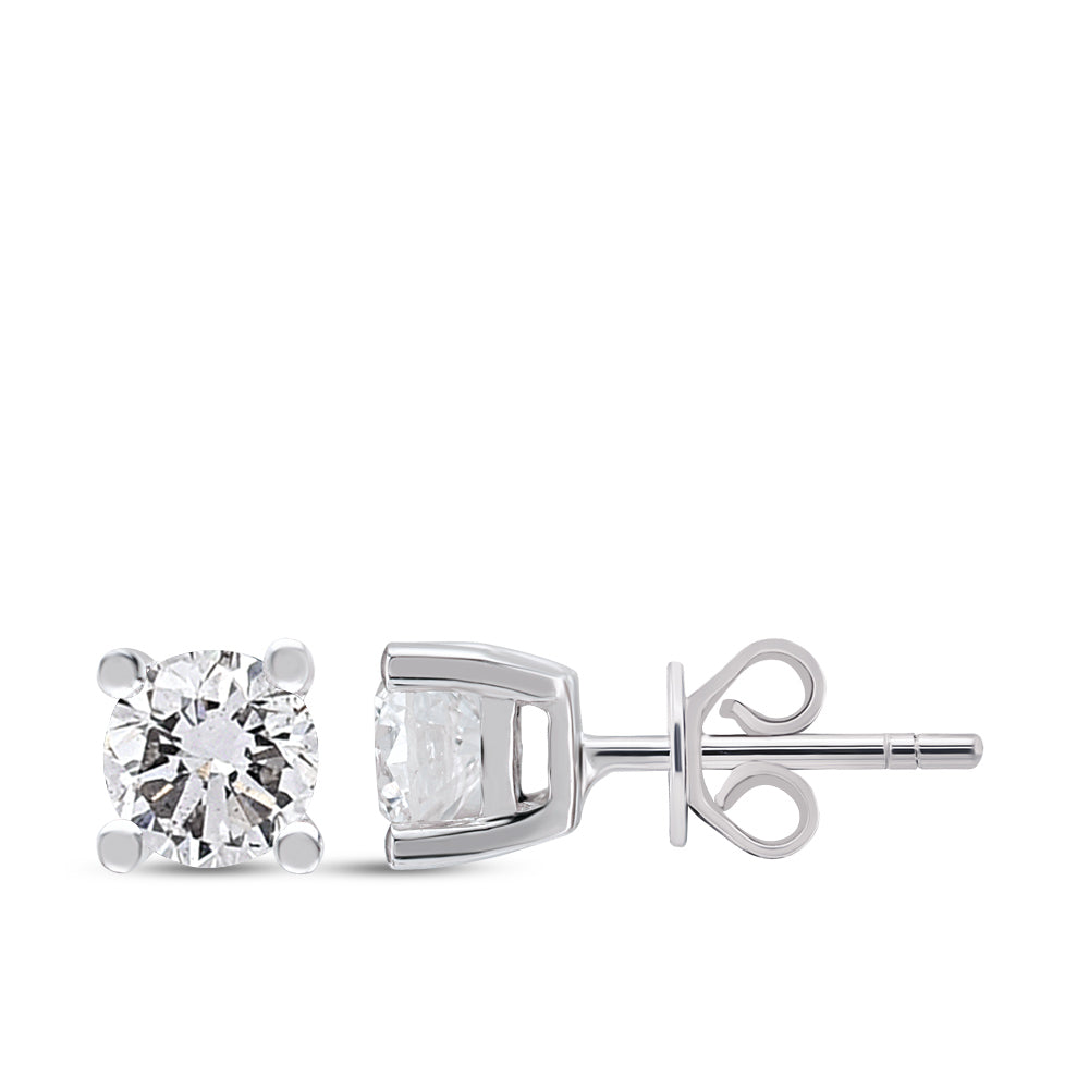 0.40 ct. Solitär Diamant Ohrstecker