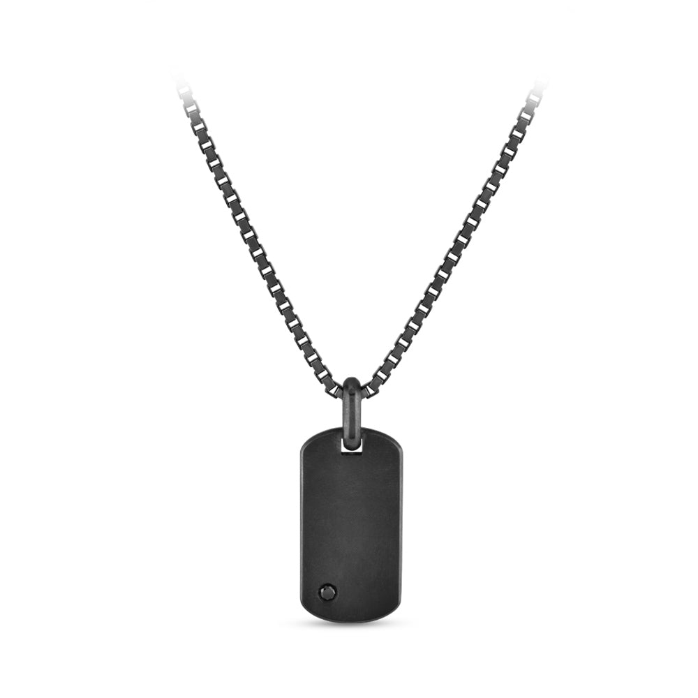 0.10 ct. Men Diamond Necklace