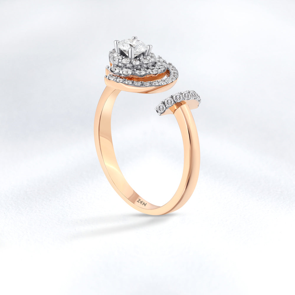 0.62 ct. Design Diamantring