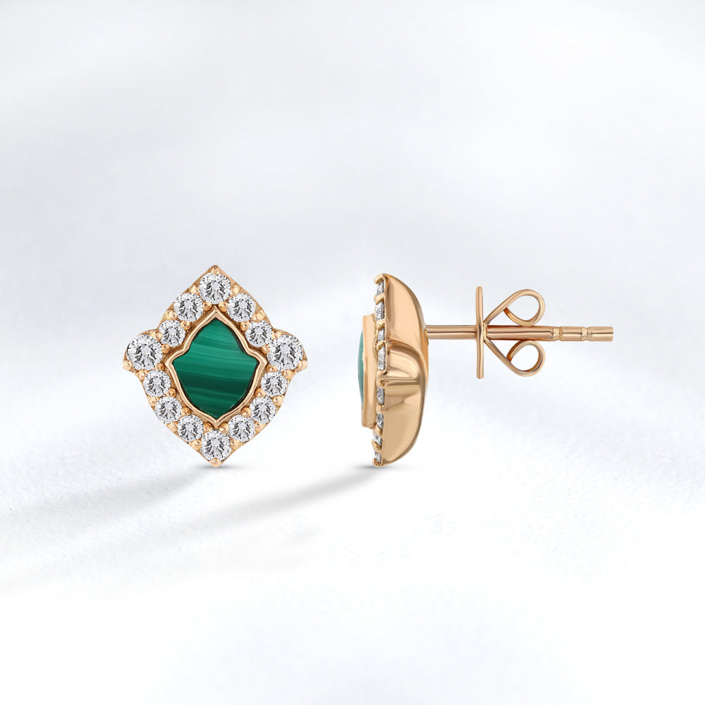 0.81 ct. Tulpe Diamant Ohrstecker