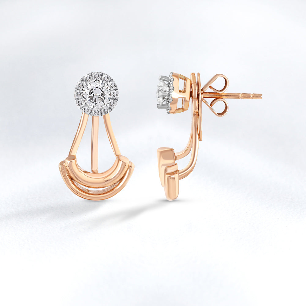 0.56 ct. Design Diamant Ohrringe