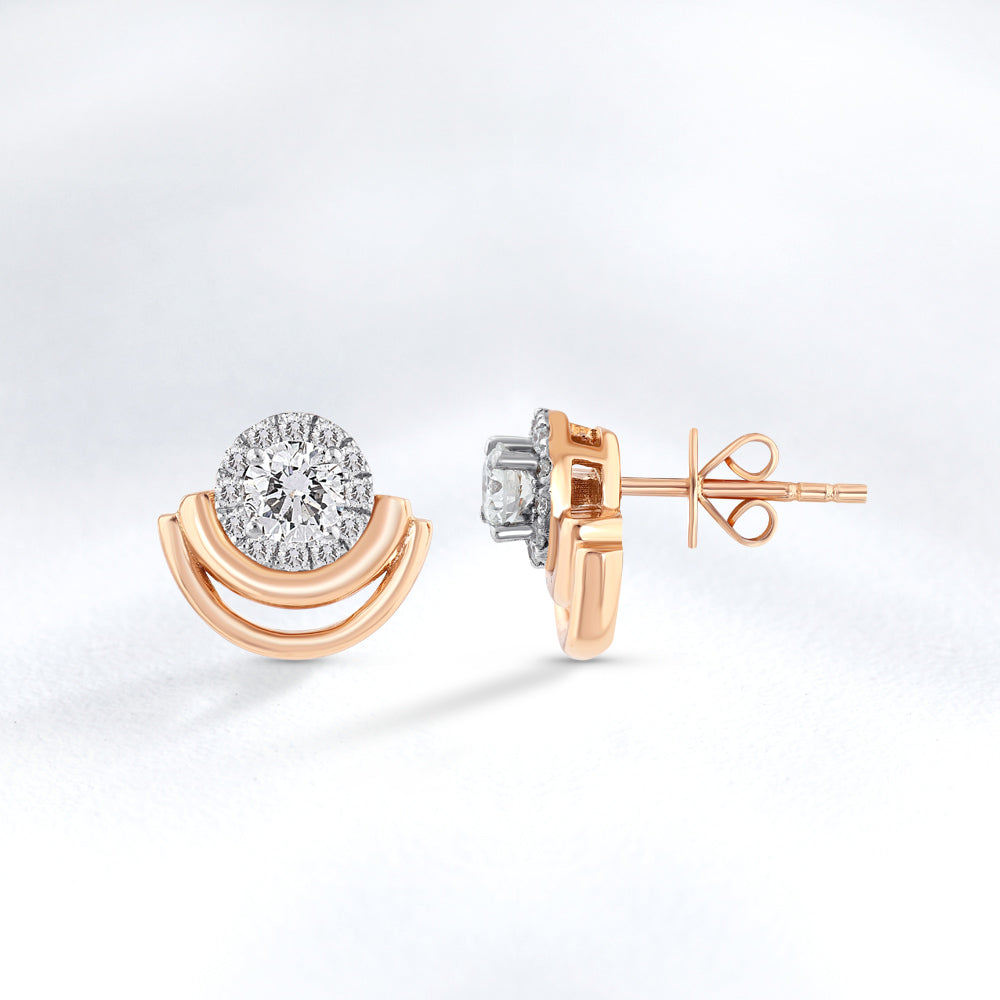 0.56 ct. Design Diamant Ohrstecker