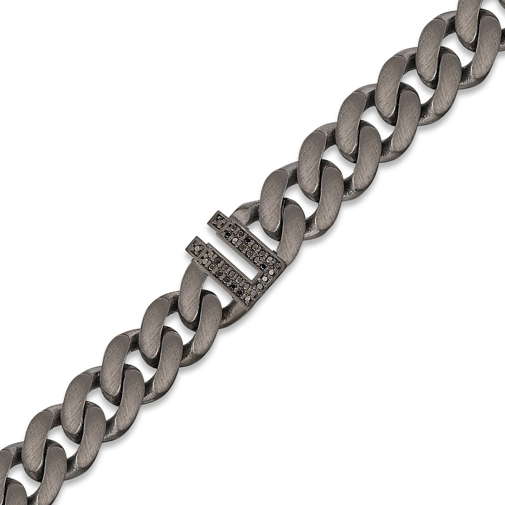 Buchstabe Ü Silberarmband