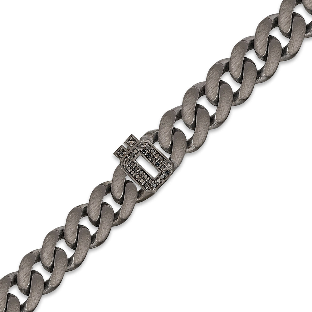 Buchstabe Ö Silberarmband