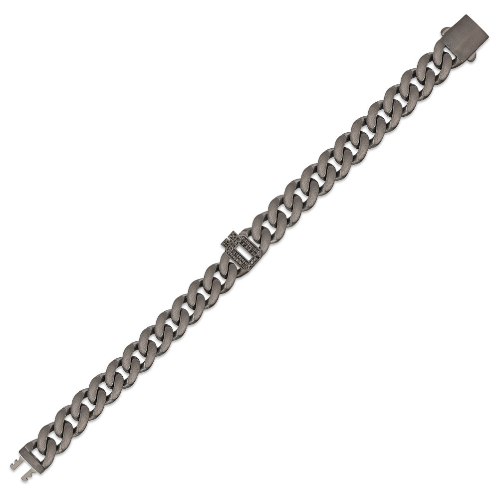 Buchstabe Ö Silberarmband