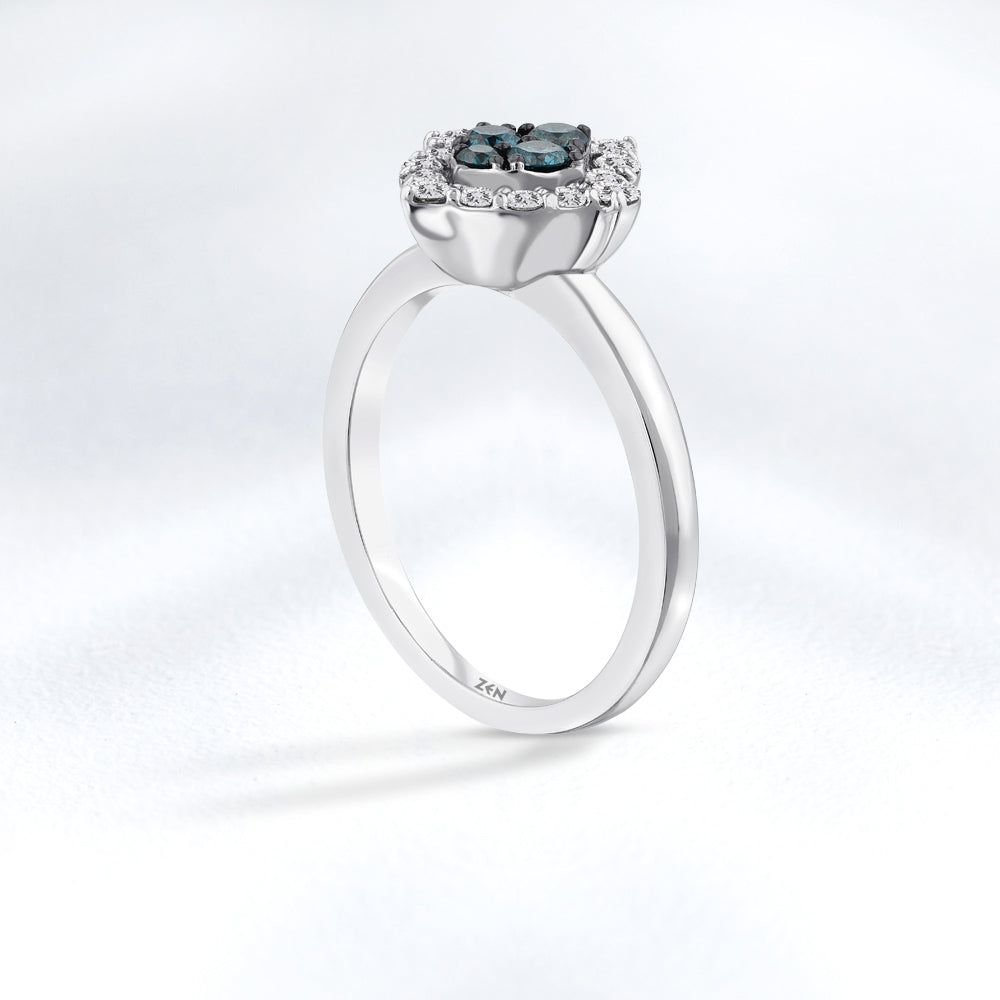 0.55 ct. Tulpe Diamantring