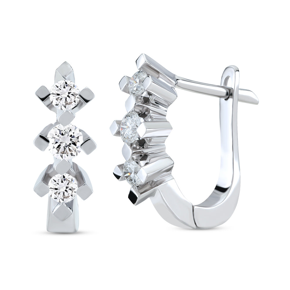 0.36 ct. Tria Diamant Ohrringe