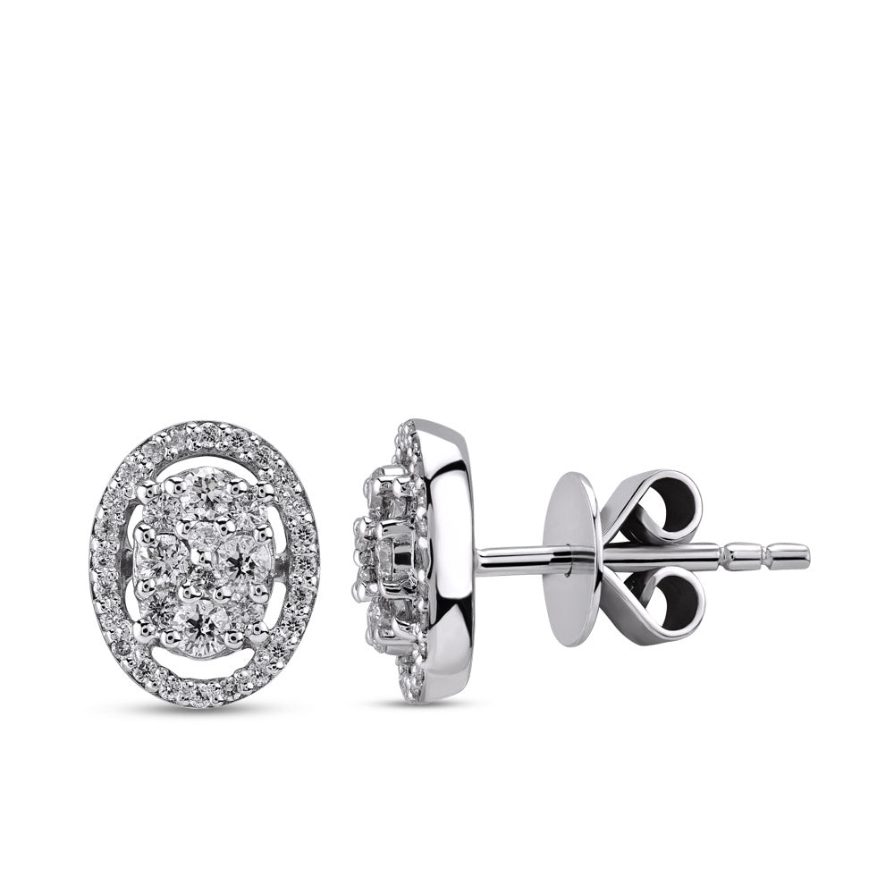 0.30 ct. Design Diamond Stud Earrings