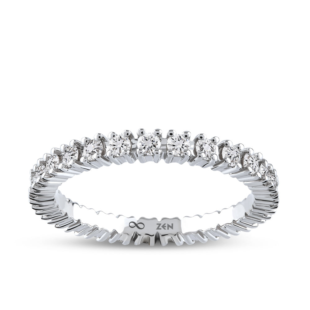 0.70 ct. Memoire Diamantring