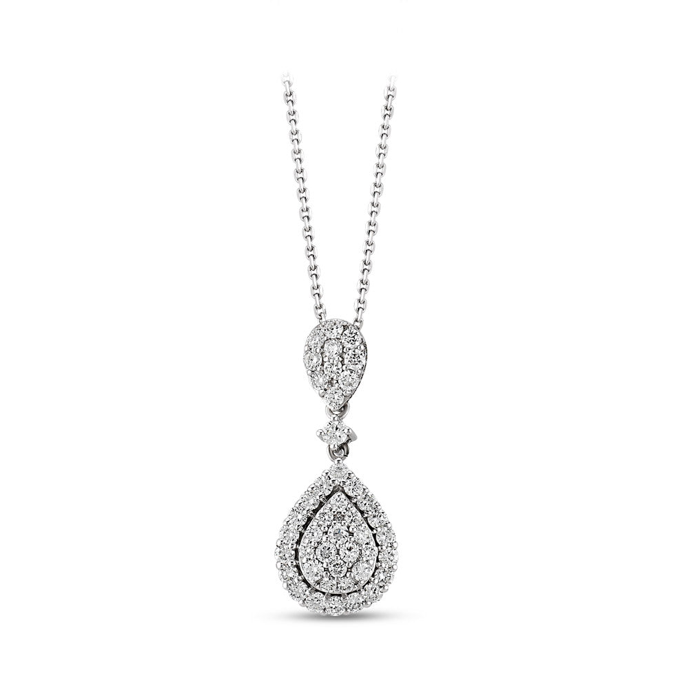 0.54 ct. Design Diamant Halskette