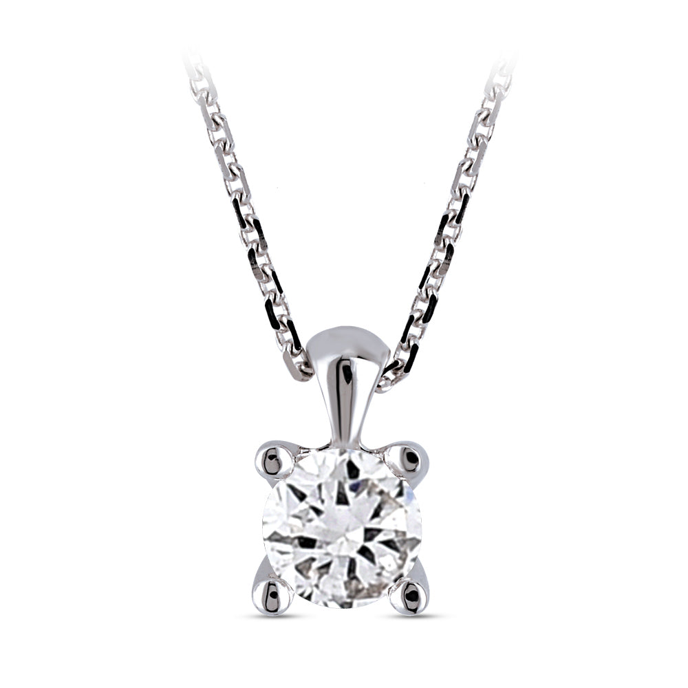 0.30 ct. Solitaire Diamond Necklace