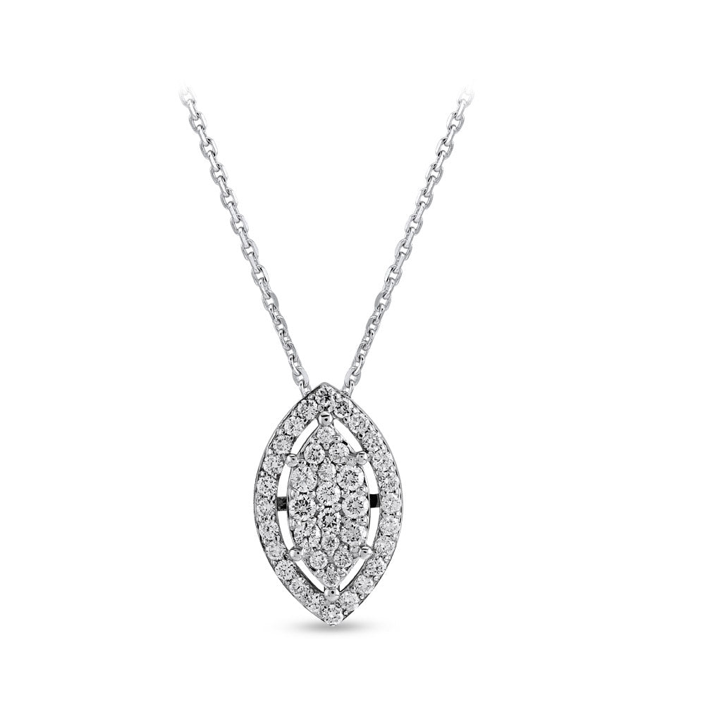 0.42 ct. Design Diamant Halskette