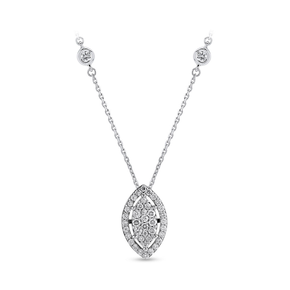 0.42 ct. Design Diamant Halskette
