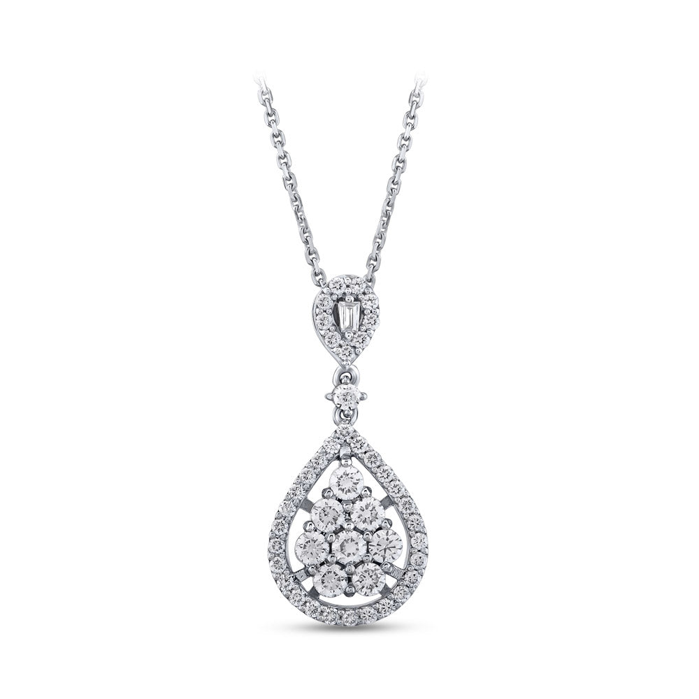 0.73 ct. Design Diamant Halskette