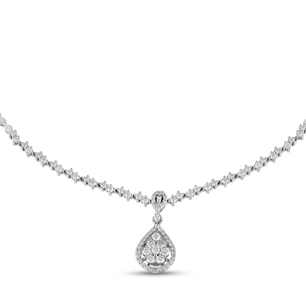 1.54 ct. Diamond Collier
