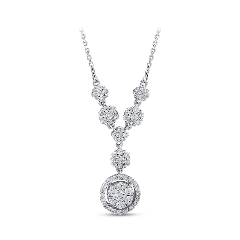 0.78 ct. Design Diamant Halskette