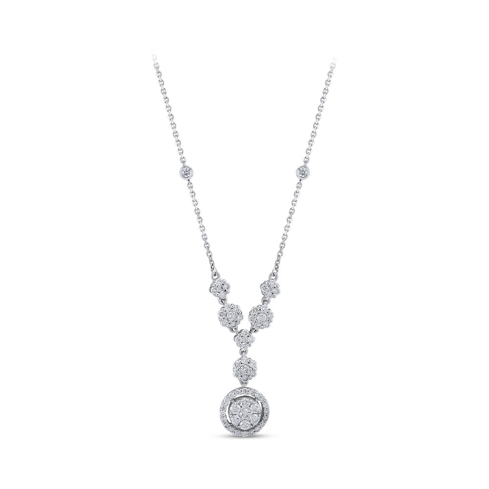 0.78 ct. Design Diamond Necklace