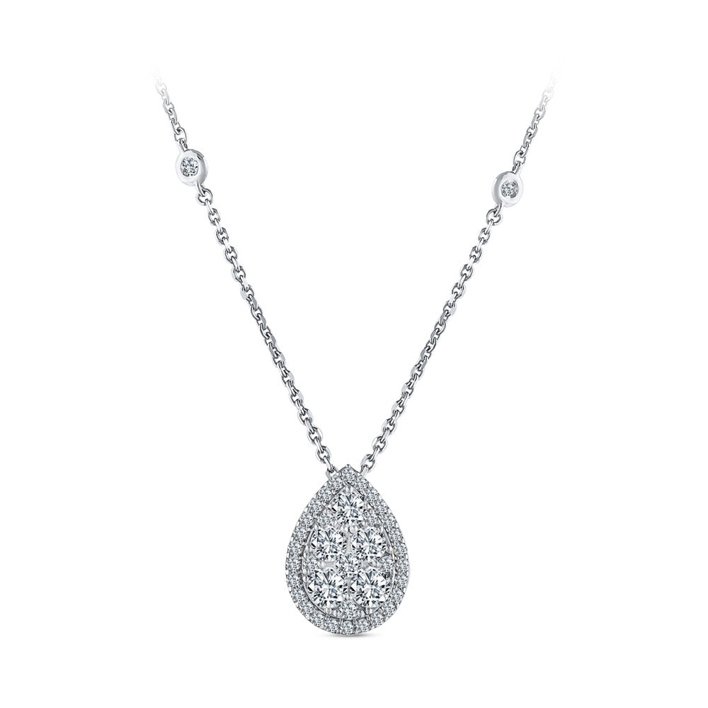1.32 ct. Design Diamant Halskette