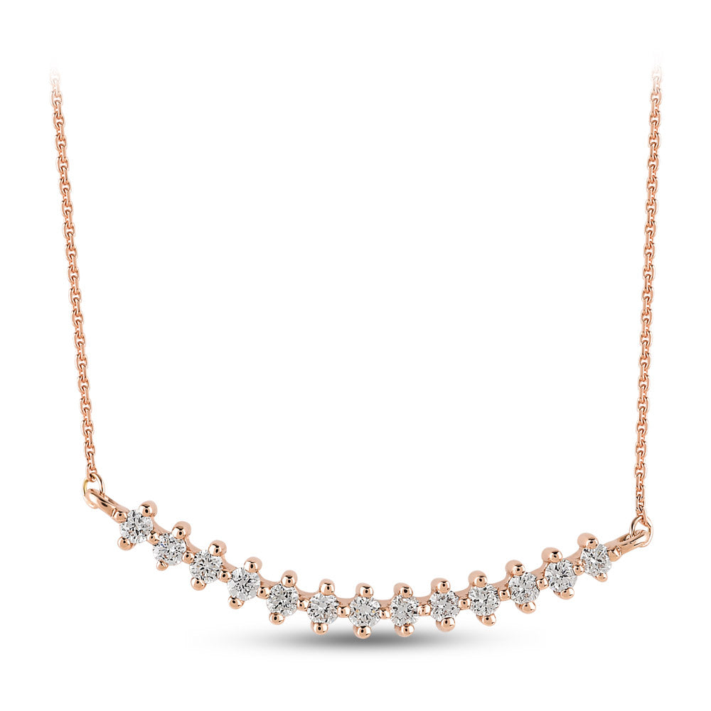 0.19 ct. Design Diamant Halskette