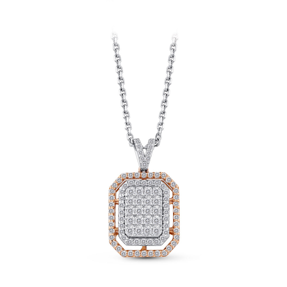 0.75 ct. Design Diamant Halskette