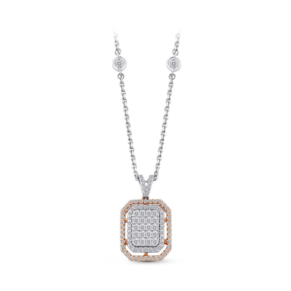 0.75 ct. Design Diamant Halskette