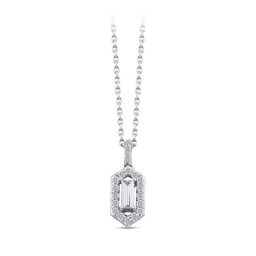 0.21 ct. Design Diamond Necklace