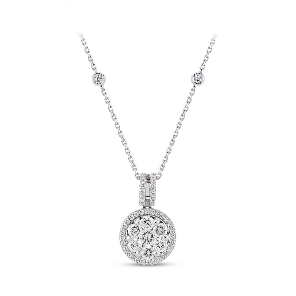 0.66 ct. Design Pendant with Chain