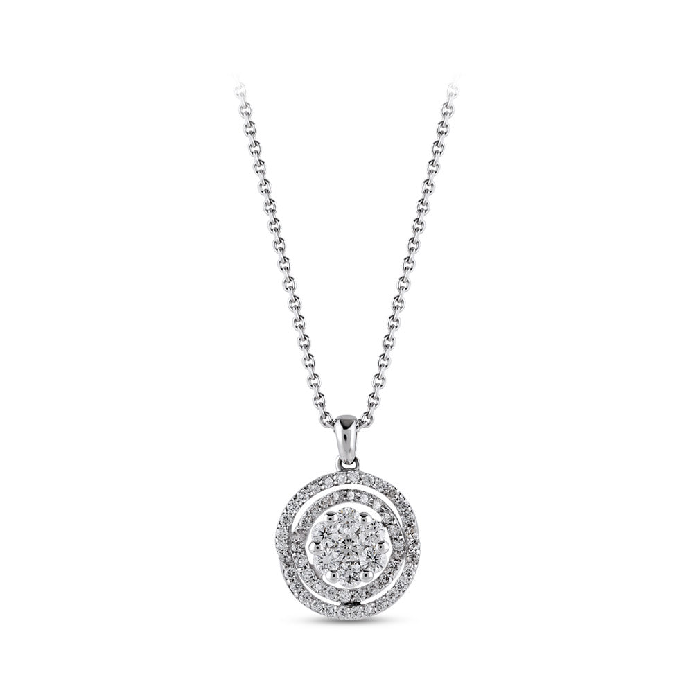 0.44 ct. Design Pendant with Chain