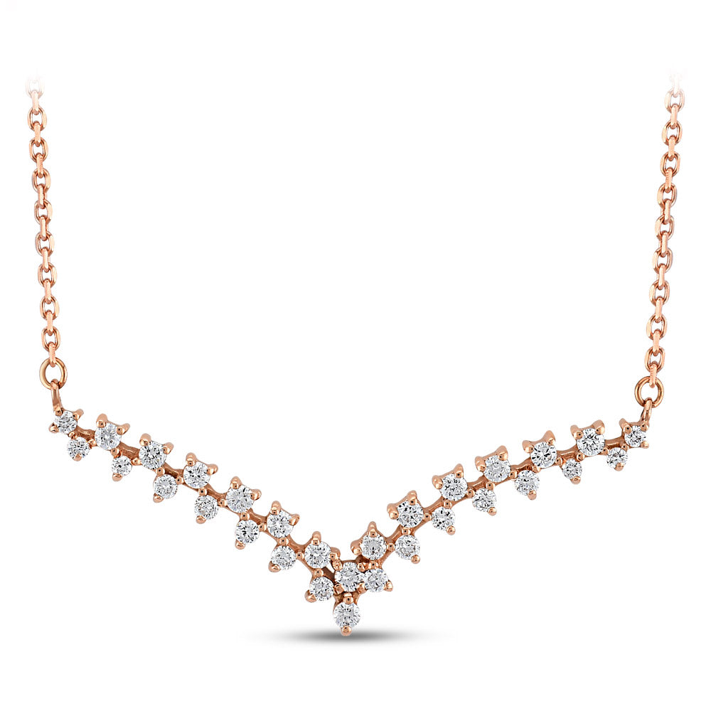 0.38 ct. Design Diamant Halskette