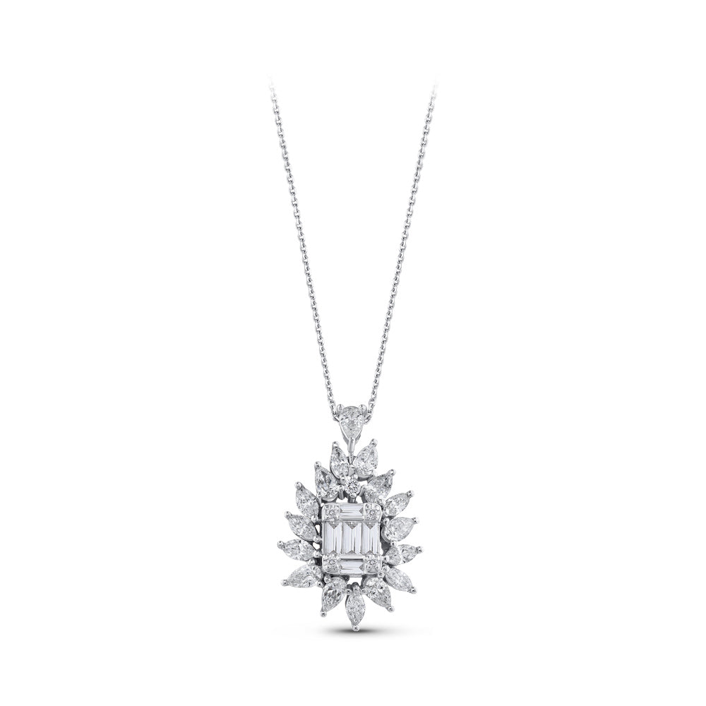 1.90 ct. Design Diamant Halskette
