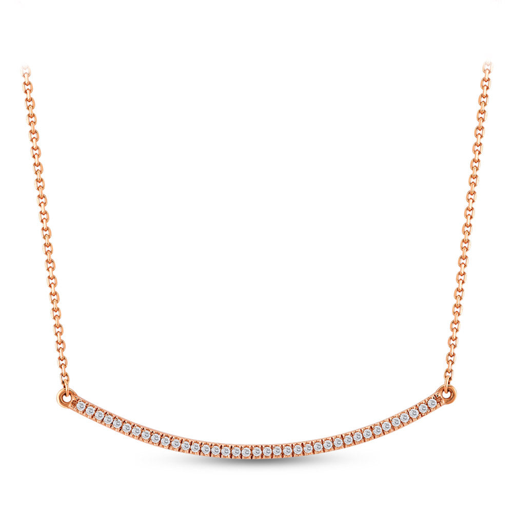 0.12 ct. Design Diamant Halskette
