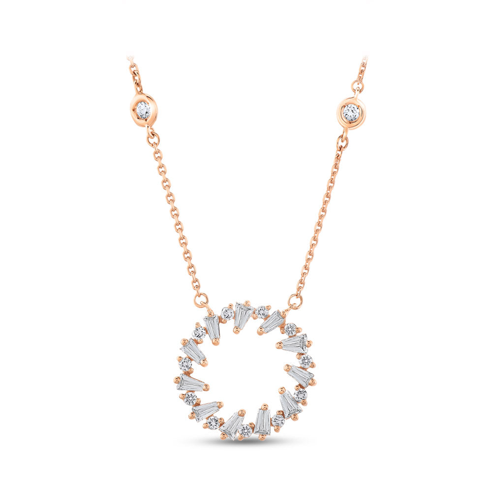 0.56 ct. Design Diamond Necklace