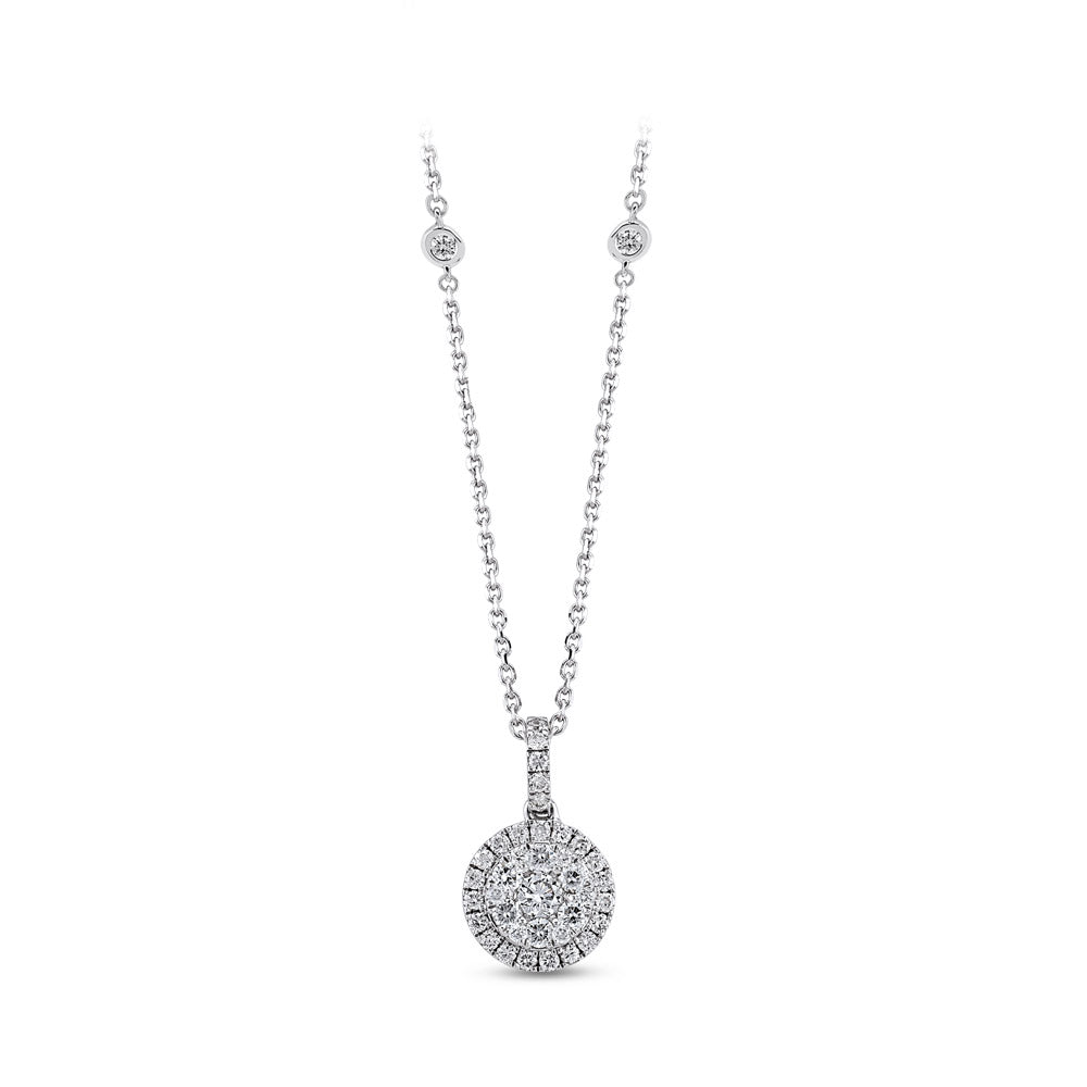 0.45 ct. Design Pendant with Chain