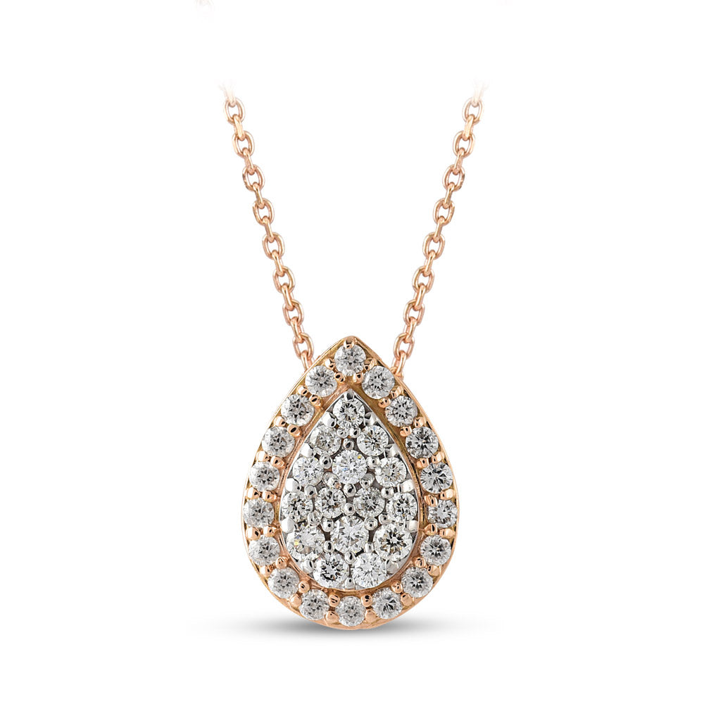 0.28 ct. Design Diamant Halskette