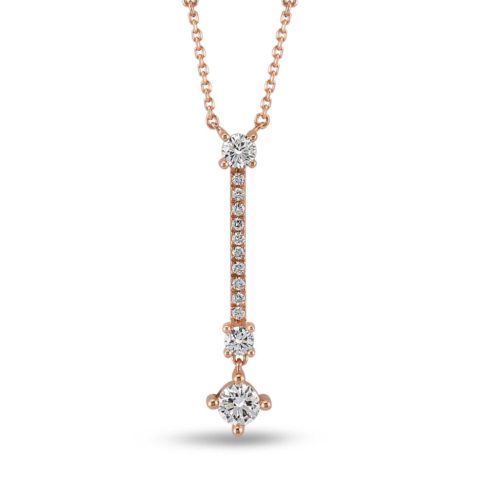 0.59 ct. Design Diamond Necklace