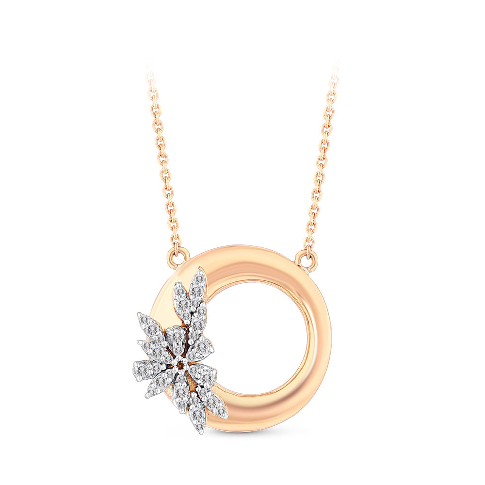 0.18 ct. Design Diamond Necklace