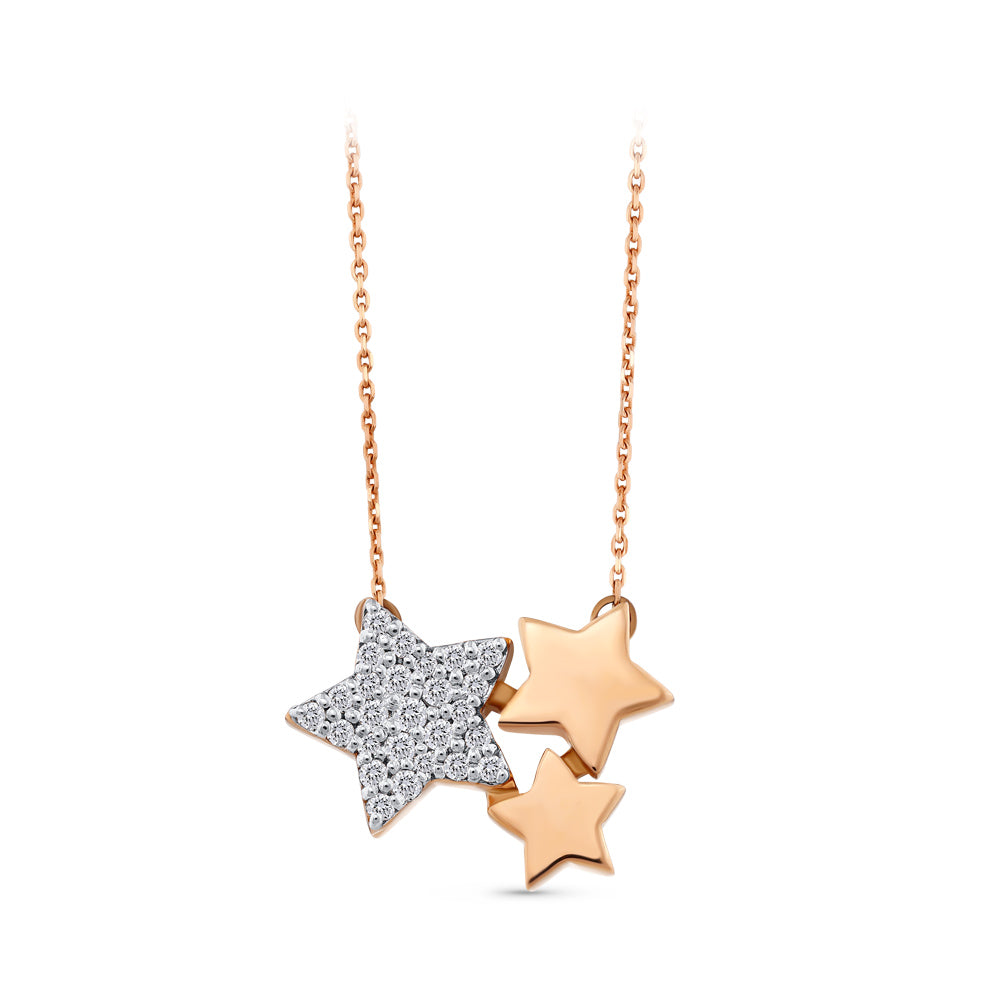 0.11 ct. Design Diamond Necklace