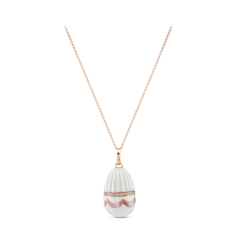 0.21 ct. Design Anhänger mit Halskette