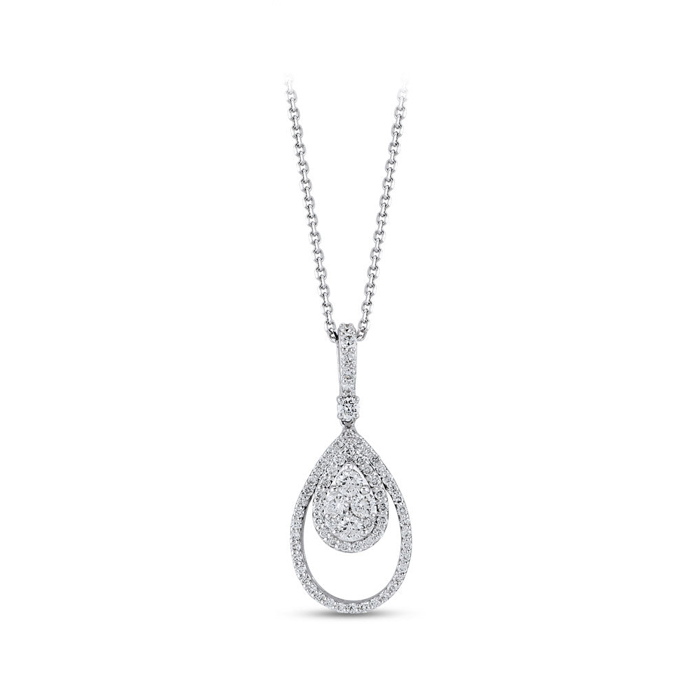 0.47 ct. Design Pendant with Chain