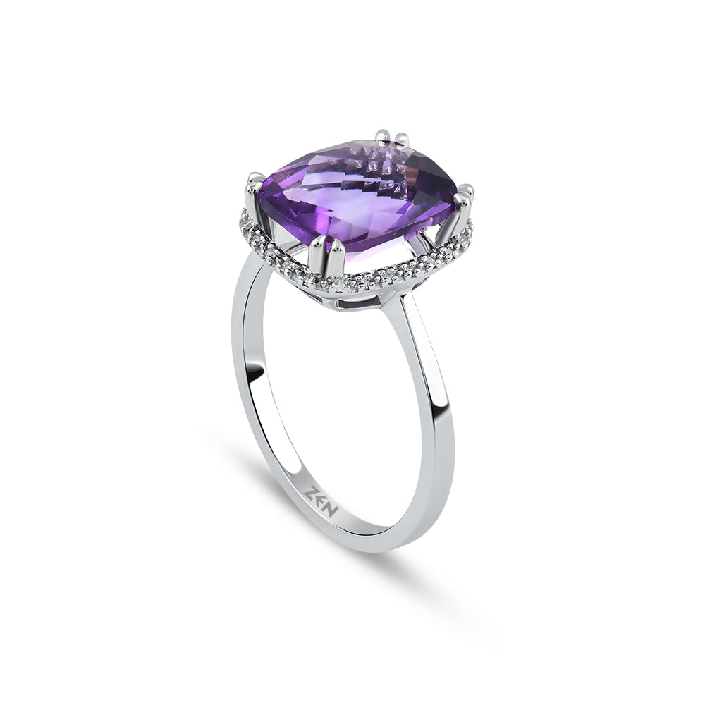 2.40 ct. Amethyst Ring