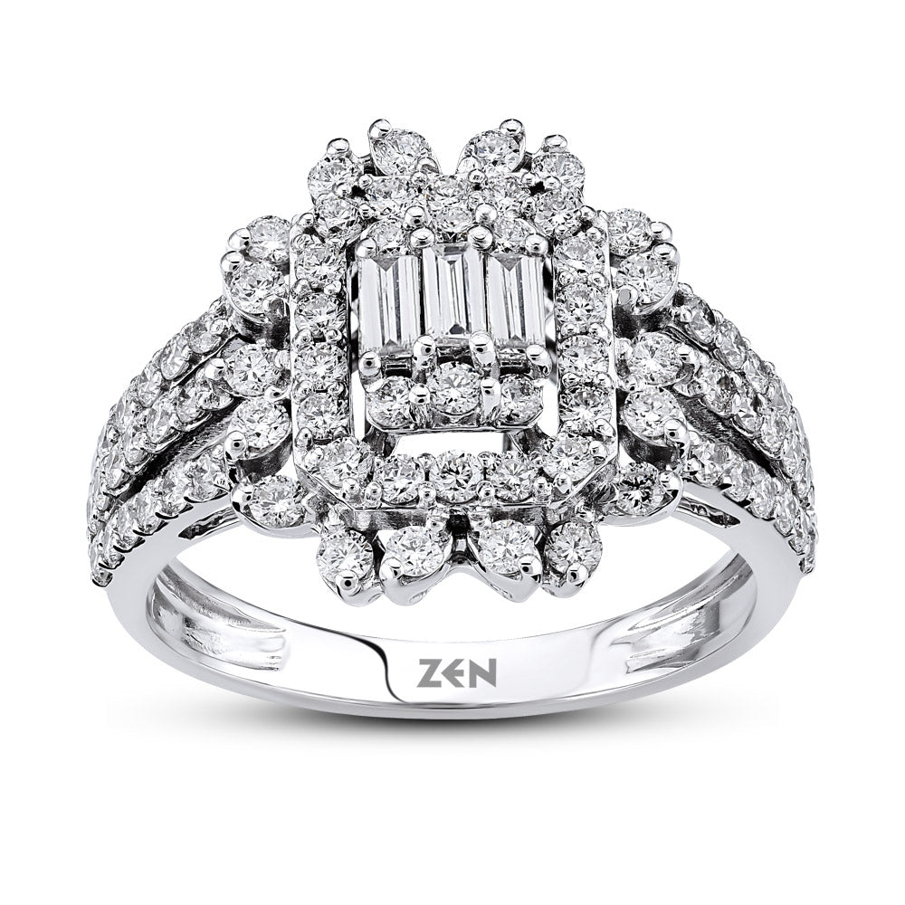 1.09 ct. Design Diamantring