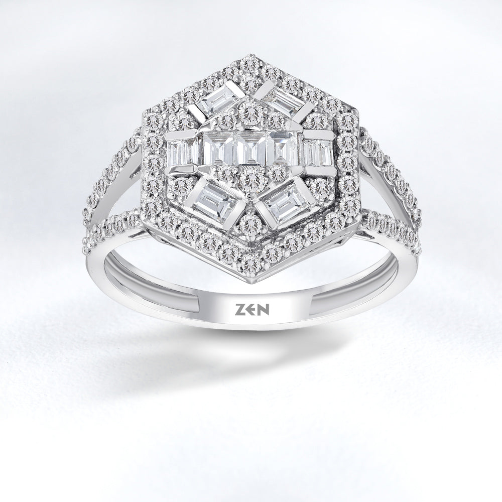 0.75 ct. Design Diamantring