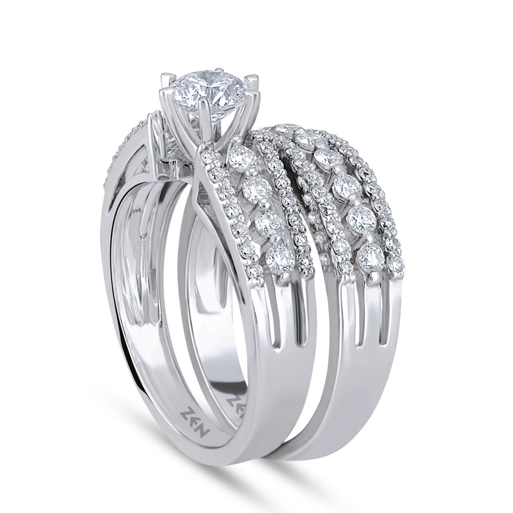 1.25 ct. Twins Diamant Verlobungsring