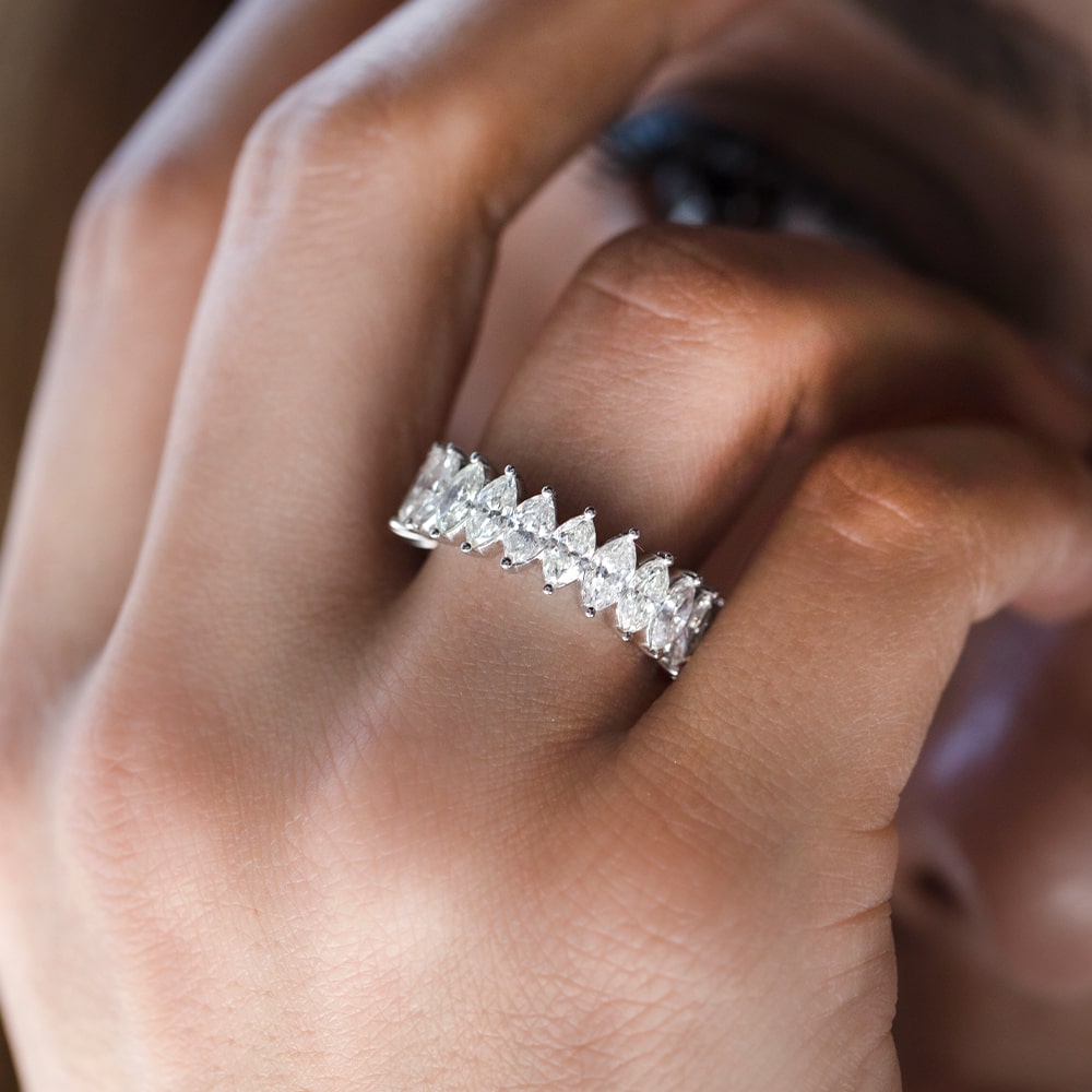 4.20 ct. Eternity Diamond Ring