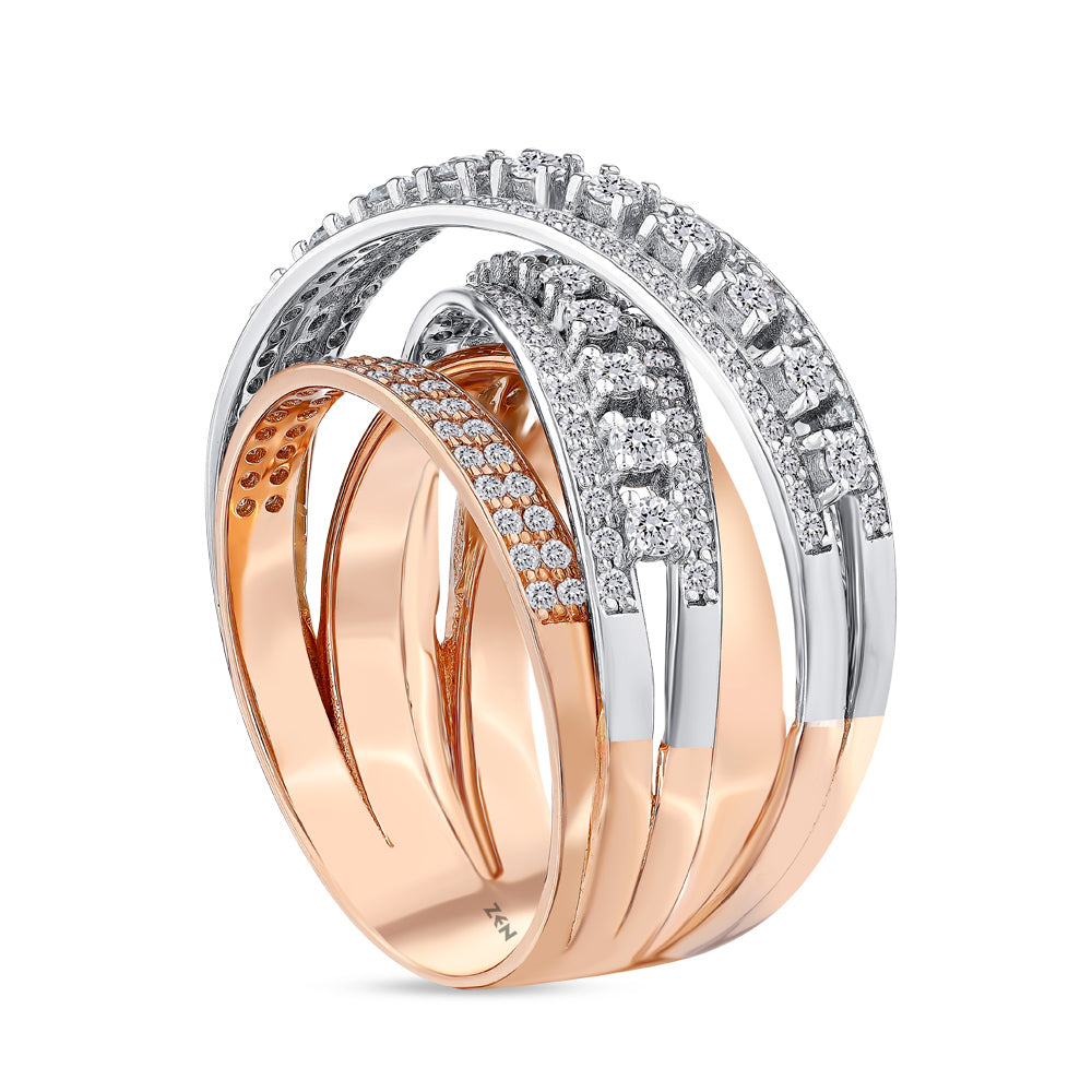 1.22 ct. Design Diamantring