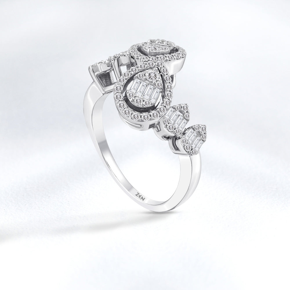 0.68 ct. Design Diamantring
