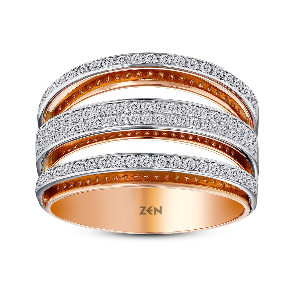 0.52 ct. Design Diamantring