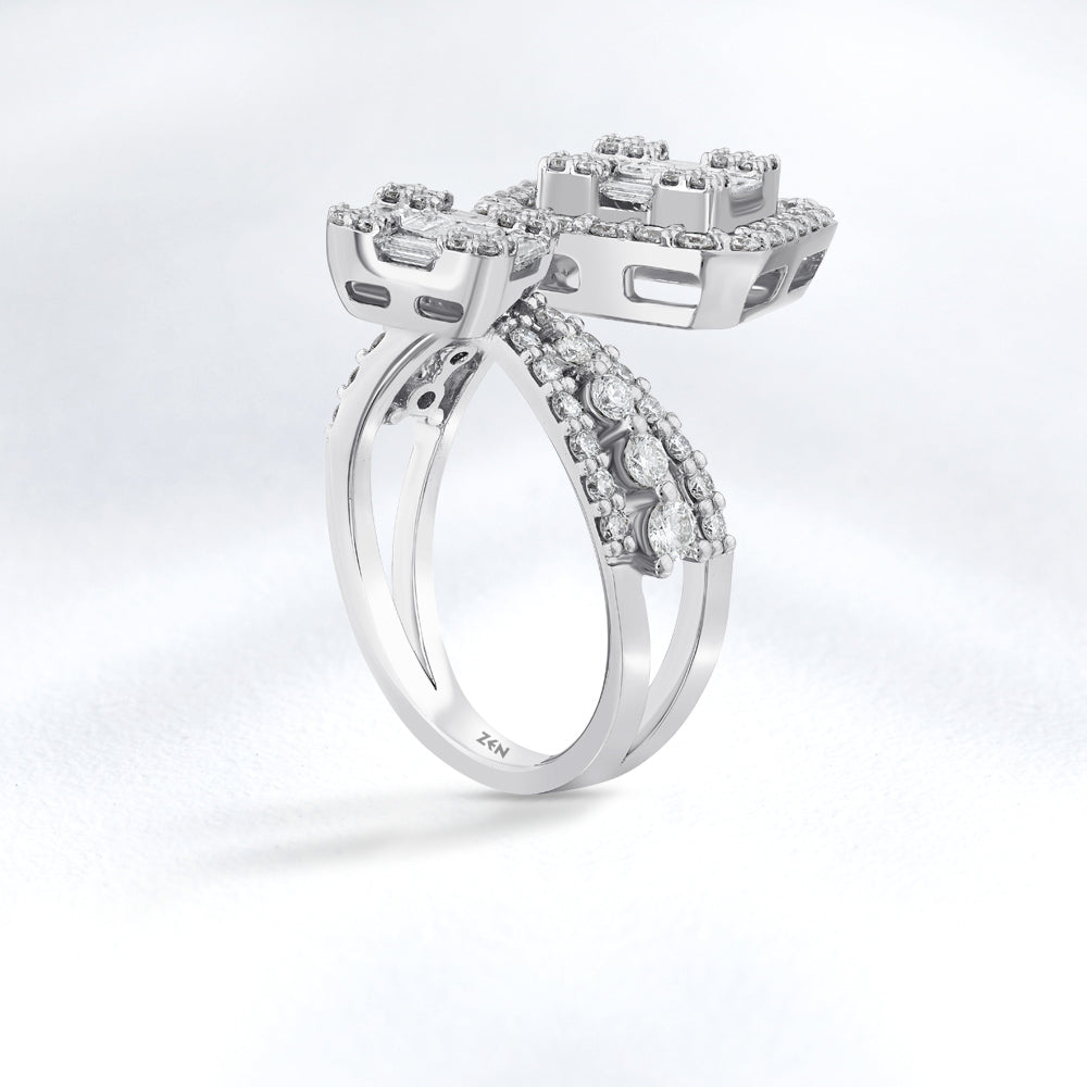 1.66 ct. Design Diamantring