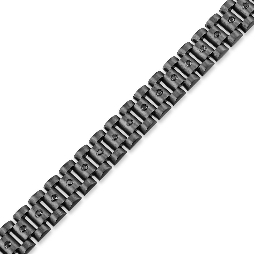 0.50 ct. Silver Men Bracelet